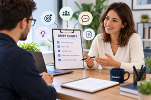Préparer un brief client avant une prestation freelance